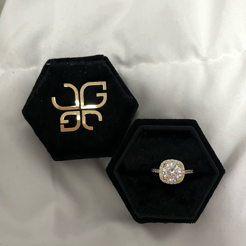 vivamacity diamond princess ring